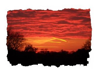 Sonnenuntergang Oktober 2003